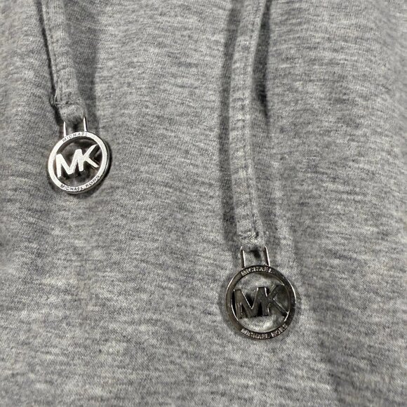 Heather Gray Women's Hoodie Sweatshirt - Picture 4 of 7